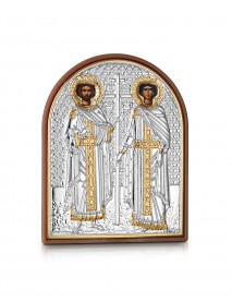 Άγιοι Κωνσταντίνος & Ελένη – Εικόνα μινιατούρα - 925s
