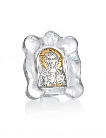Χριστός Ευλογών - Κρύσταλλο Μουράνο | Ασήμι 925