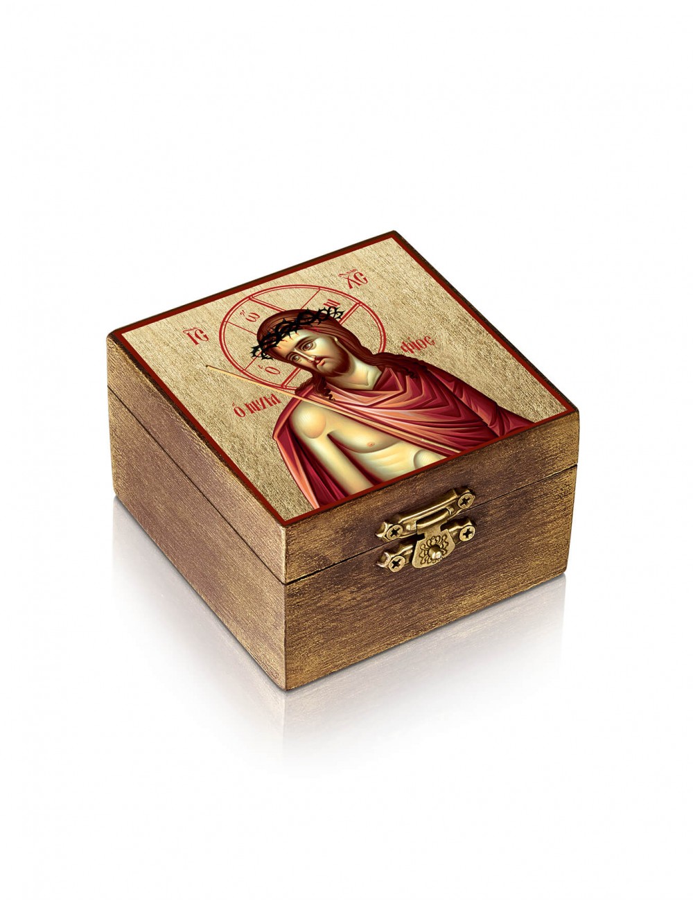 Ξύλινη Λιβανοθήκη - Λειψανοθήκη | Ιησούς Χριστός ο Νυμφίος